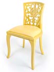 Damask Armless chair